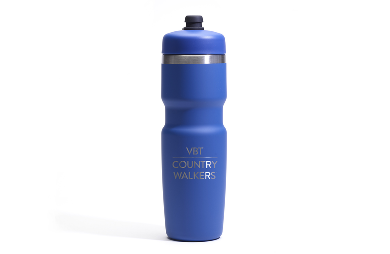 Bivo Stainless-Steel Water Bottle in Blue
