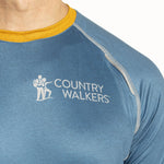 Country Walkers Short-Sleeve Shirt in Radiant Blue - Men's