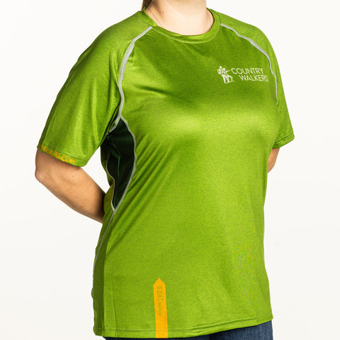 Country Walkers Short-Sleeve Shirt in Verdant Green - Women's